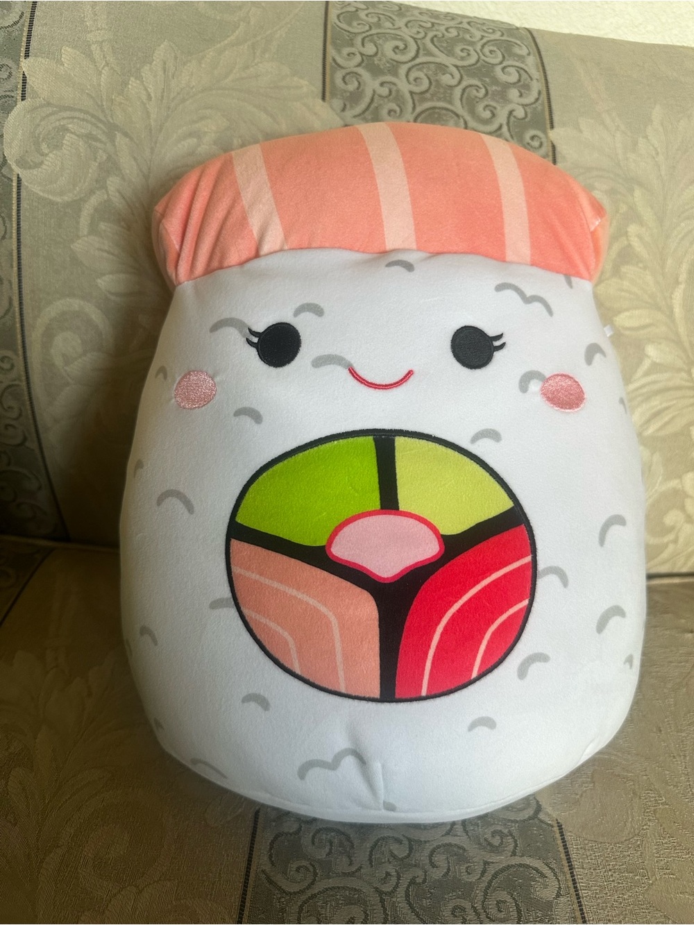 Squishmallows Rolanda the salmon sushi